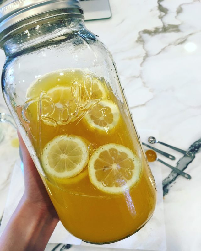 turmeric lemonade