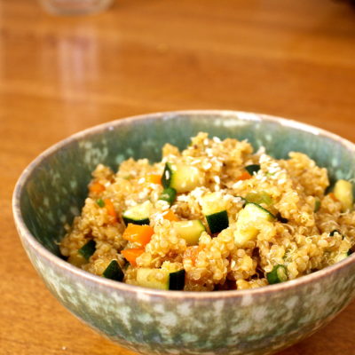 Sesame Ginger Quinoa