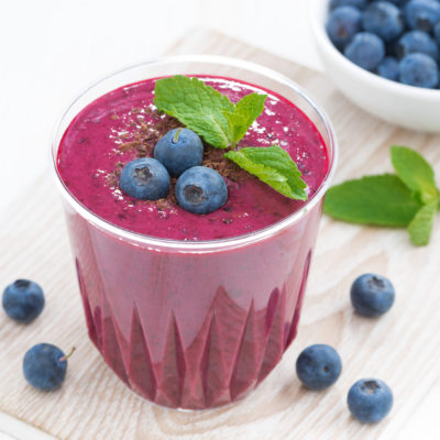 Blueberry Cacao Smoothie