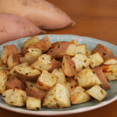 Simply Roasted Sweet Potatoes