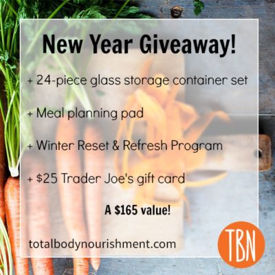 A Meal Planner’s Dream + New Year Giveaway!