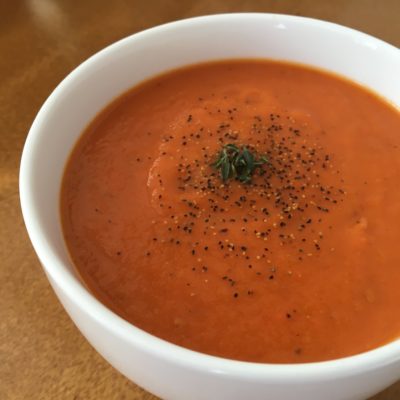 Tomato & Roasted Red Pepper Soup