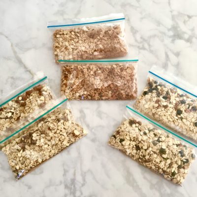 DIY Instant Oatmeal Packets