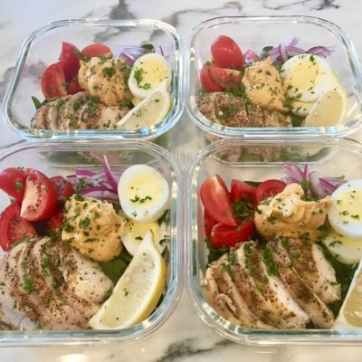 Easy Chicken Bowl Meal Prep